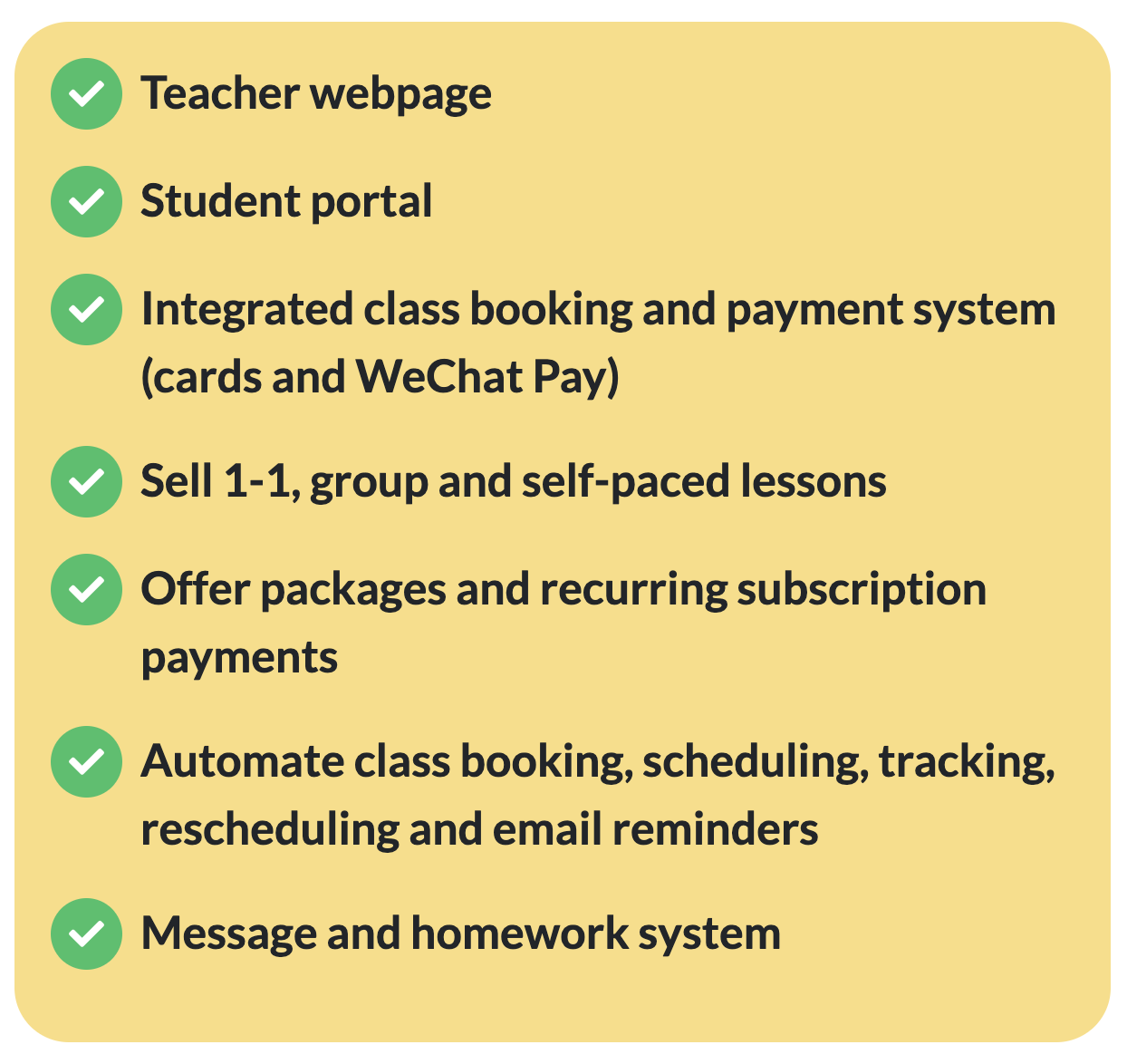 SuperTeacher booking system