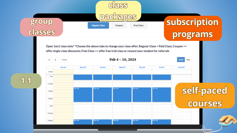SuperTeacher booking system