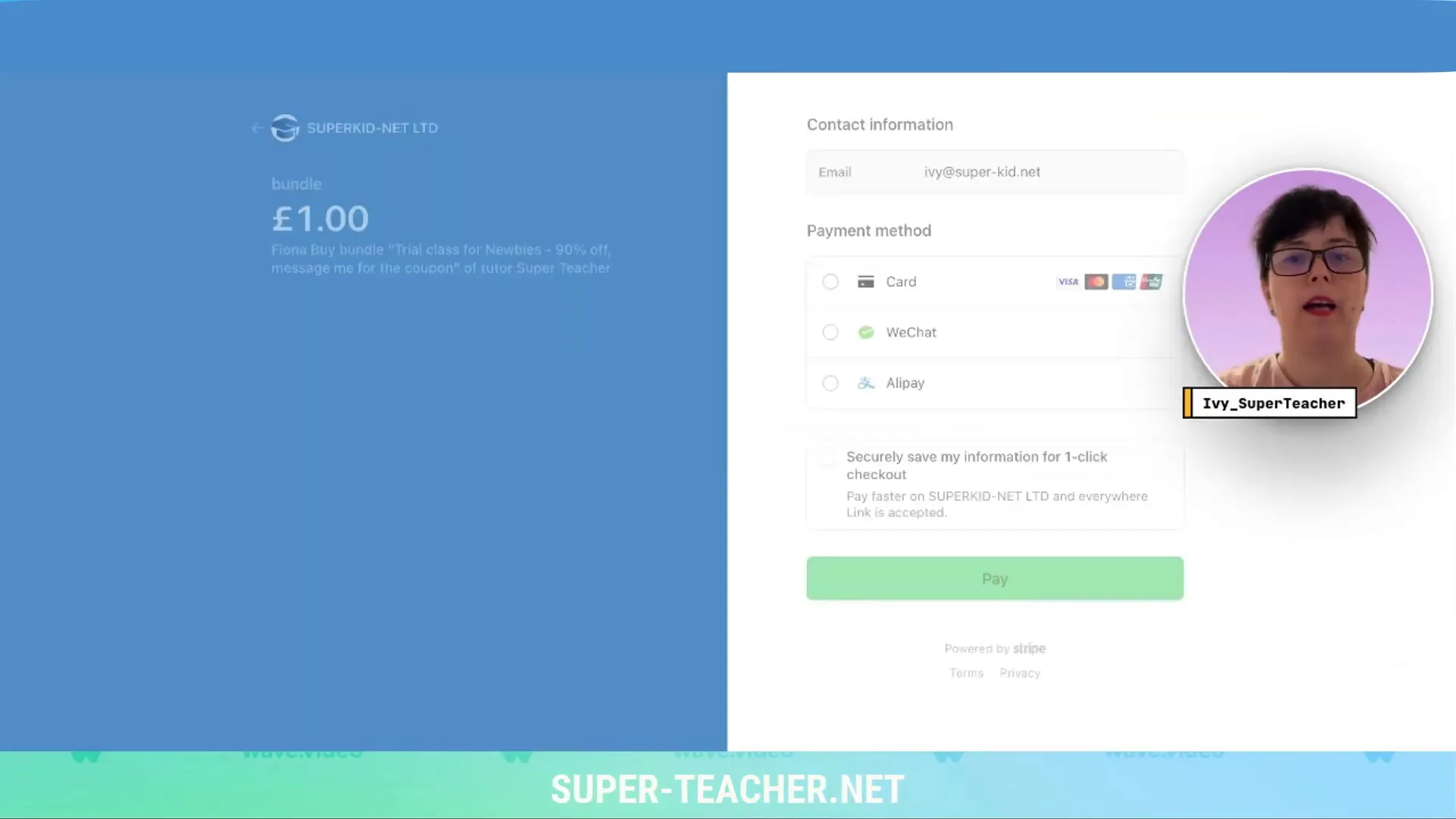 Logged in user taken to checkout page